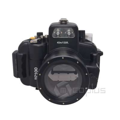 MCOPLUS 40m/130ft Underwater DSLR Waterproof Housing Camera Case Cover for Nikon DSLR D7100