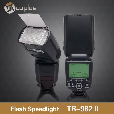 Mcoplus TR-982 II GN58 1/8000 HSS E-TTL Wireless Master Slave Flash Mode Speedlite for Canon 760D 7D 5D mark III 70D as 580EX II