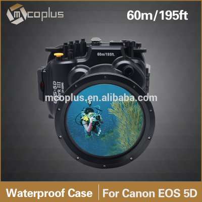 Mcoplus 40m 130ft Waterproof Case for Canon DSLR Camera 5D MARK III