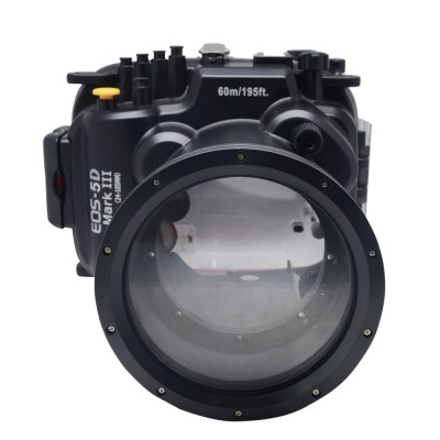 Mcoplus 40M/130F Waterproof Underwater Housing Camera Housing Case bag protector for Canon 5D Mark III 5d3 24-105mm Lens