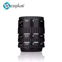 Mcoplus 12mm 20mm 36mm 3 pieces Professional Metal Mount E-macro Extension Tube Set for for Sony DSL SLR AF Lens