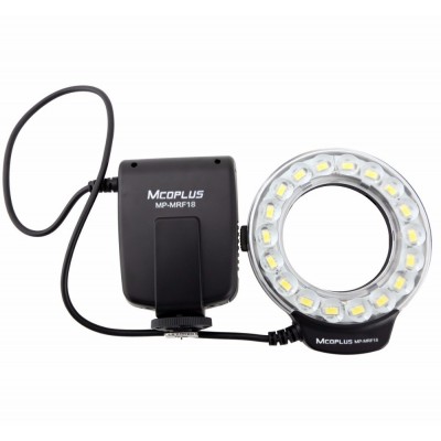 Mcoplus MCO-MRF18 15GN 3200K-5500k Macro Ring Flash Light Speedlite for Canon 550D 600D 70D 60D 500D 5D 5D mark iii DSLR cameras